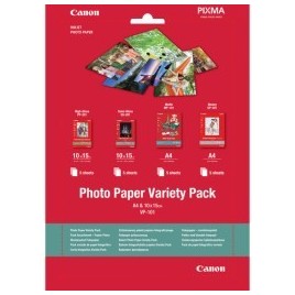 CANON VP-01 A4 & 4X6 PAPIER PHOTO 4xMP-101 5xGP-501 5xSG-201 5xPP-201