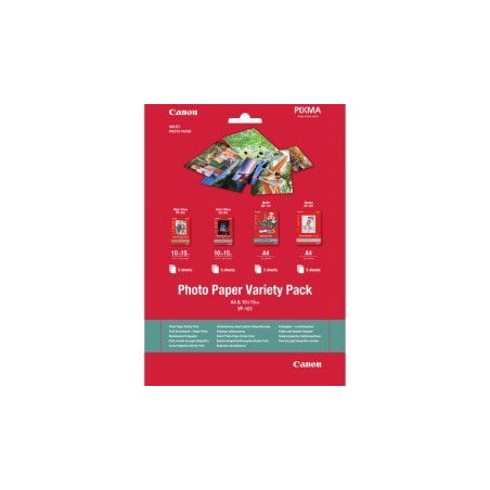 CANON VP-01 A4 & 4X6 PAPIER PHOTO 4xMP-101 5xGP-501 5xSG-201 5xPP-201
