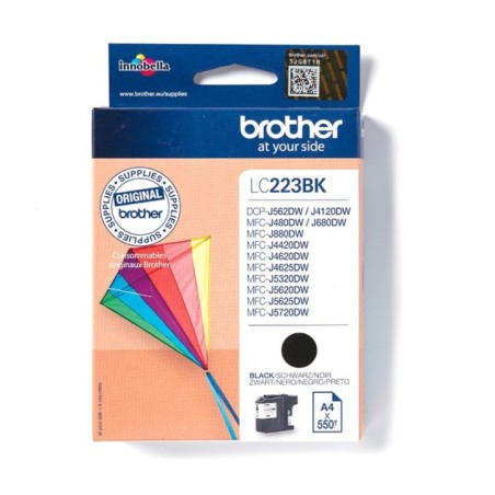 Brother LC223BK cartouche noire (coli/5)