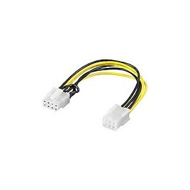 ADAPTATEUR ALIM. CM Dual Bi-PROC. 8 broches * 147570