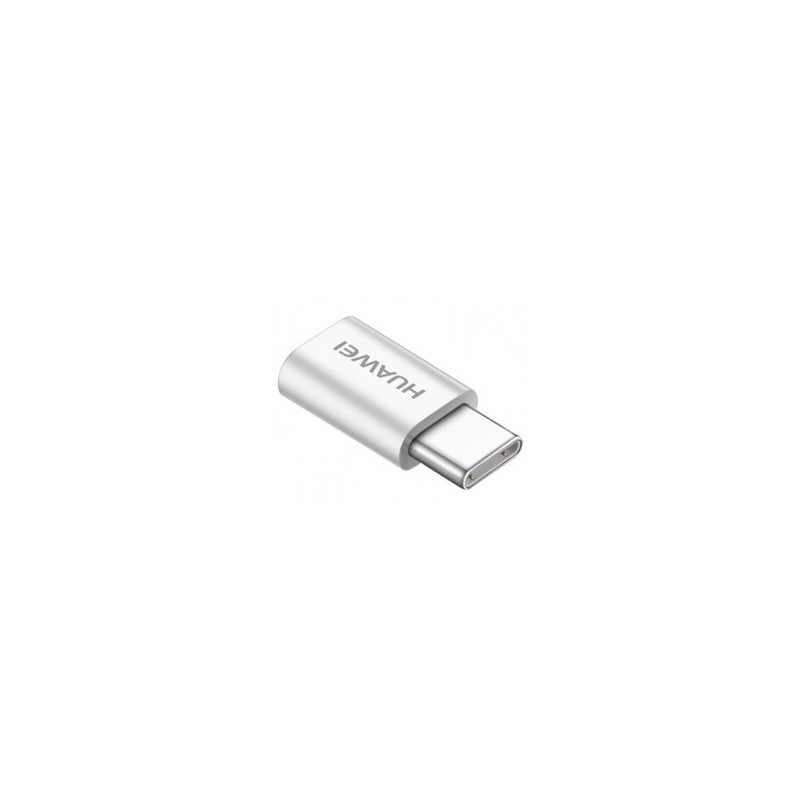 Adaptateur Micro USB vers USB Type-C Huawei - Dongle Blanc
