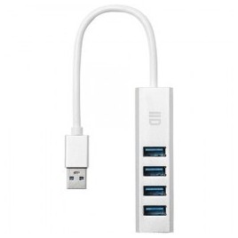 D2 - HUB USB3.0 4 ports avec ALIM. - D2HUB4PORT2AL