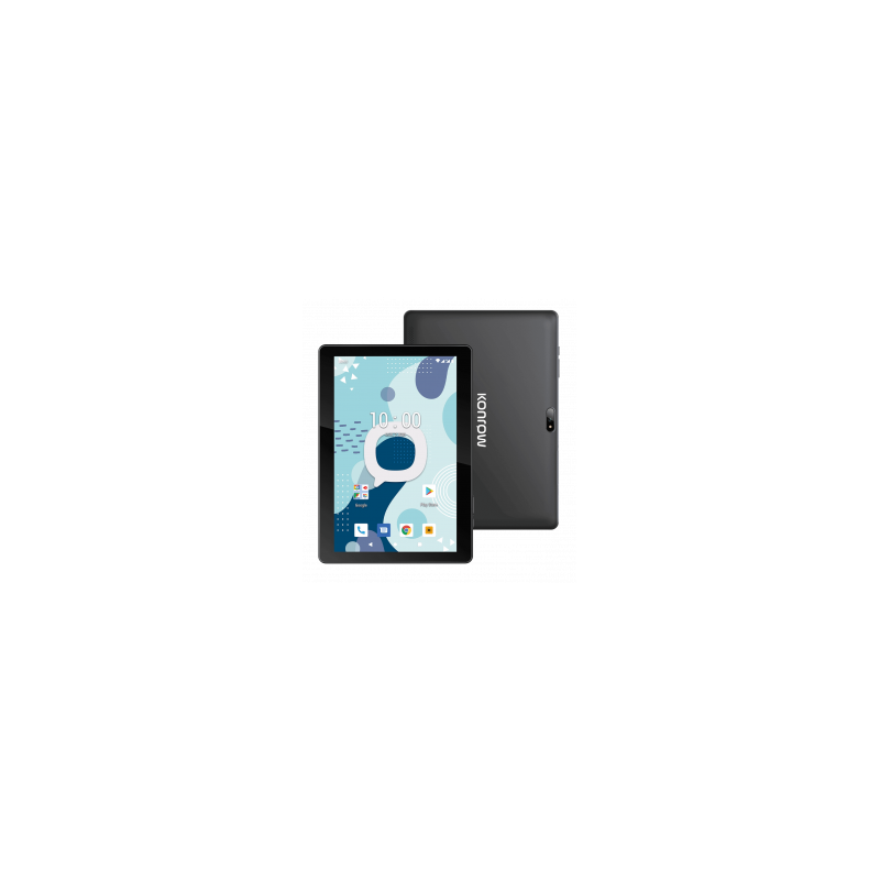 KONROW K-TAB 1004 10,1 Quad A53 1.6GHz 1/16Go WiFi/BTO Andr11 * Noir