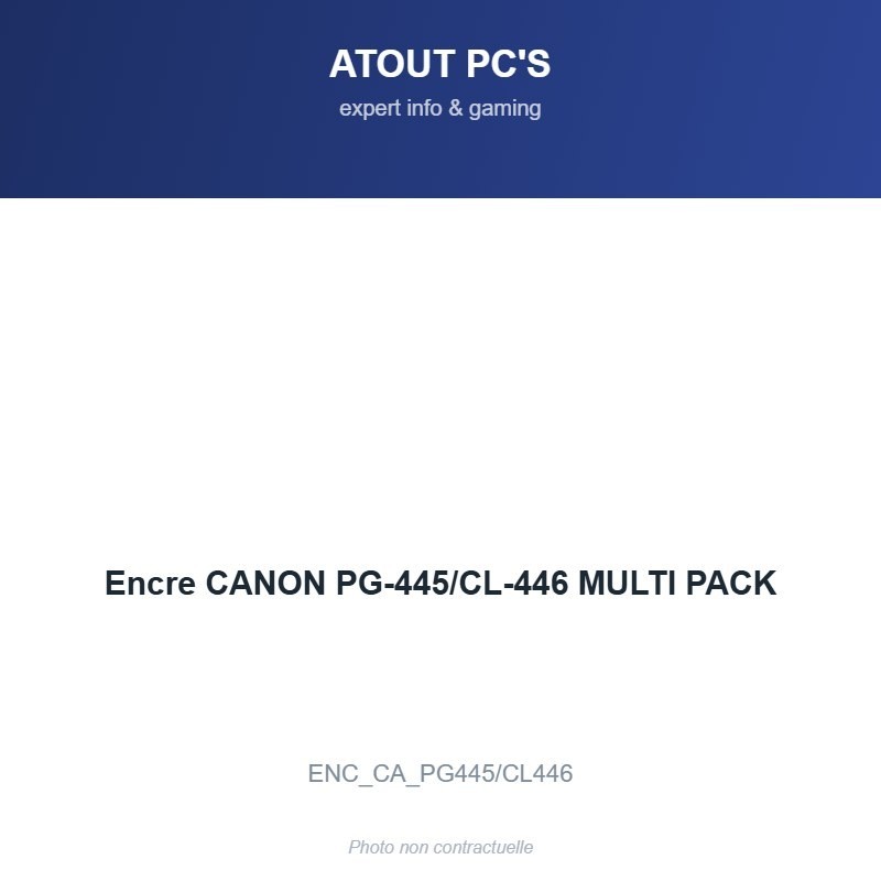 Encre CANON PG-445/CL-446 MULTI PACK