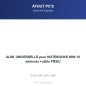 ALIM. UNIVERSELLE pour NOTEBOOKS 90W 18 embouts +câble FR/EU