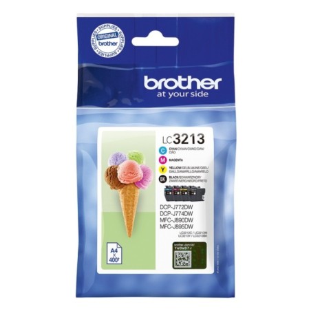 Brother LC3213VAL pack 4 Cartouches NCMY