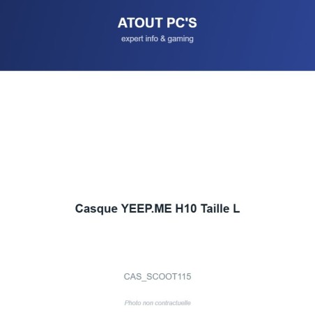 Casque YEEP.ME H10 Taille L