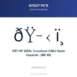 CRT HP 305XL 3-couleurs C/M/J Haute Capacité - (MC 60)