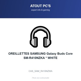 OREILLETTES SAMSUNG Galaxy Buds Core SM-R410NZKA * WHITE