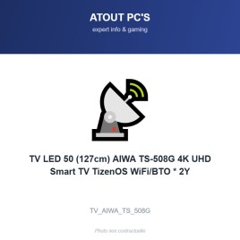 TV LED 50 (127cm) AIWA TS-508G 4K UHD Smart TV TizenOS WiFi/BTO * 2Y