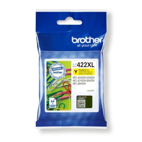 BROTHER LC422XL Jaune 1500Pages