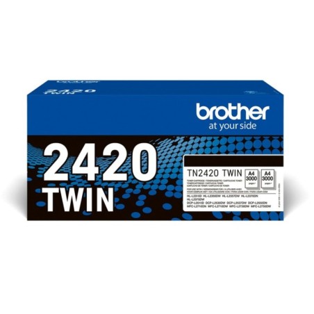 Brother TN2420TWIN 2x Toner 3000p Noir