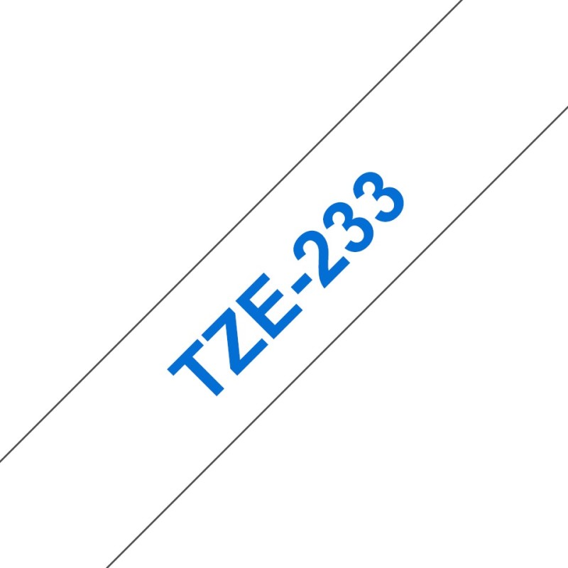RUBAN 12mm Bleu / Blanc P-TOUCH 1290/2420/7100/1280CB/