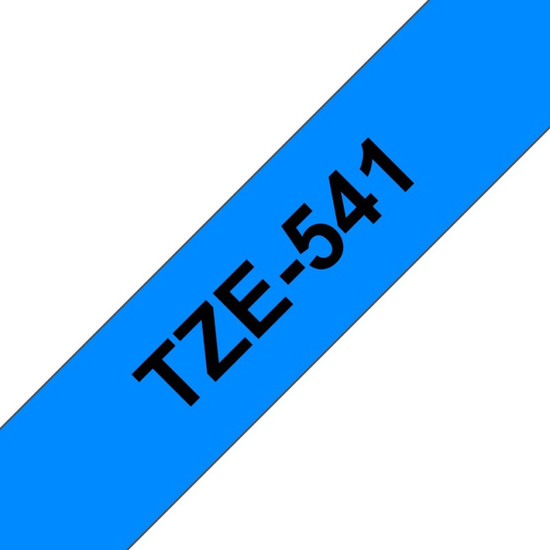 Brother TZE541 Ruban 18 mm Noir / Bleu /COMMANDE