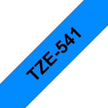 Brother TZE541 Ruban 18 mm Noir / Bleu /COMMANDE
