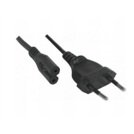 CABLE ALIM. NB CEE 7 (M) vers IEC C7 (F) Bipolaire Noir 3.0m * 808311