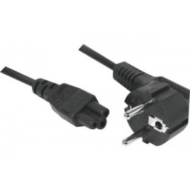 CABLE ALIM. NB CEE 7 (M) vers IEC C5 (F) Tripolaire Noir 5.0m * 808352