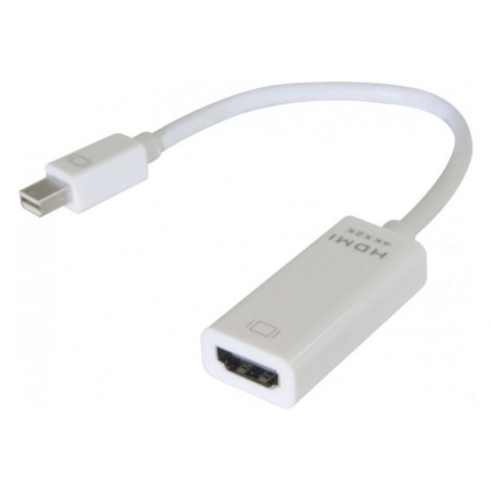 ADAPTATEUR Mini-DP (M) vers HDMI (F) 4K 60Hz câble 10cm * 127379