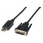 CABLE DisplayPort (M) vers DVI-D (M) 24+1 3.00m ZG-220/3M *128212