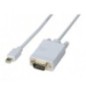 CABLE Mini-DP (M) vers VGA (F) - 3m * 127396
