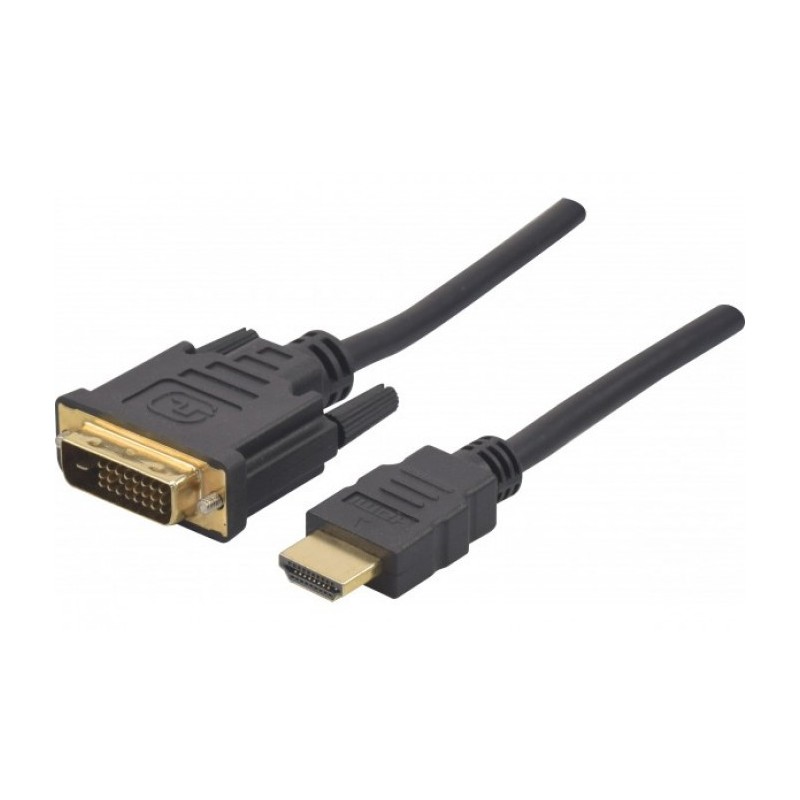 CABLE HDMI (M) vers DVI 24+1 (M) * 3.00M - 127881