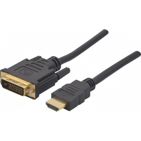 CABLE HDMI (M) vers DVI 24+1 (M) * 3.00M - 127881