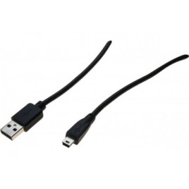 Cable USB2.0 A (M) vers MiniUSB Type-B 5 pins (M) 2.0M * 532517