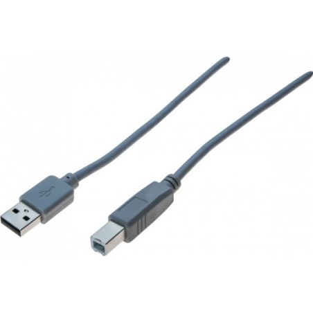 Cable USB2.0 Type-A (M) vers Type-B (M) 2.0M * 532100/532512