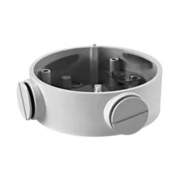 Hikvision Boîtier de connexion mural Ø 88,5 mm aluminium blanc, charge 4,5 kg