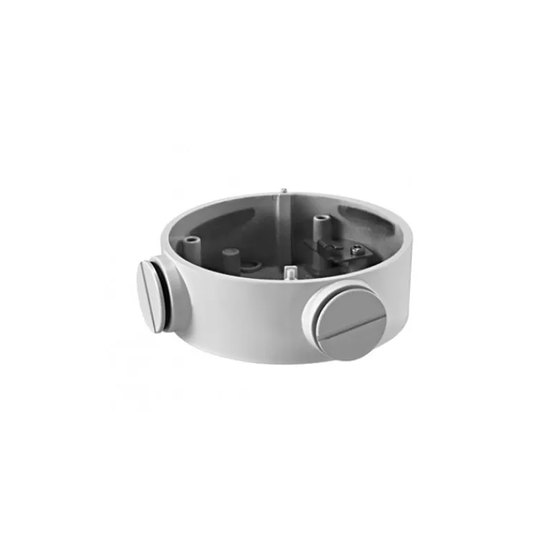 Hikvision Boîtier de connexion mural Ø 88,5 mm aluminium blanc, charge 4,5 kg