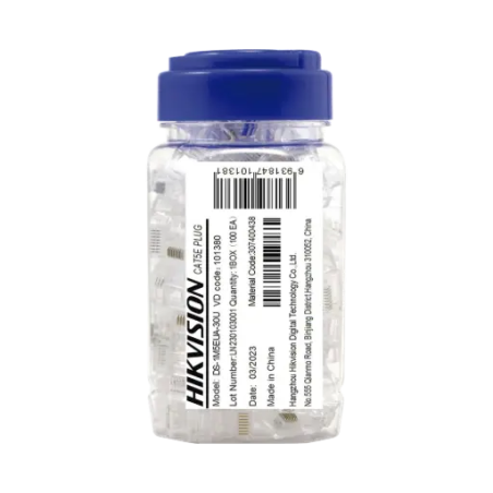 DS-1M6UA-15U Connecteurs RJ45 HIKVISION Cat.6, 100 pcs
