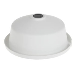 Hikvision Pare-pluie extérieur Ø 191 mm plastique PP+30 %GF blanc, 133 g