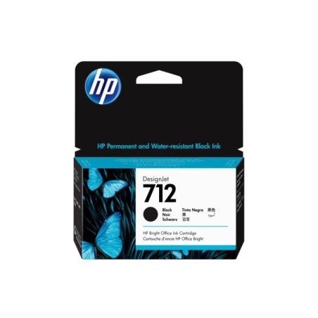 HP 712 38-ml Black DesignJet Ink Cartridge (MC50)