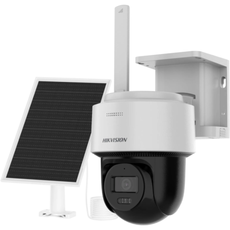 Hikvision Caméra solaire 4G DS-2CFSP4/4G - 4MP ColorVu/Smart Hybrid + AOV Always-On Video