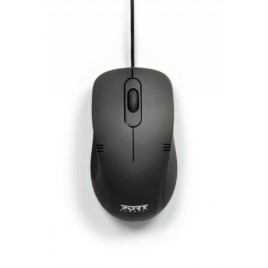 Souris USB professionnelle économique 3 boutons et molette de défilement Compatible avec Windows, Mac et Android