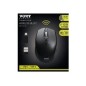 Souris USB Silent Professional 3 boutons et molette de défilement Double connectivité USB-A et USB-C Clic silencieux pou