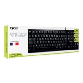 Clavier USB Office Pour ordinateurs portables et de bureau Connectivité USB Compatible avec Windows