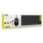 Pack Clavier & Souris Sans Fil 2 en 1 Connectivité combinée USB-A et USB-C Technologie sans fil 2,4 Ghz (portée 20 mètre