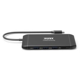 Station d'accueil de voyage universelle type C 1 écran vidéo HDMI ou VGA – Jusqu'à 4 K Fournit une distribution d'énergi