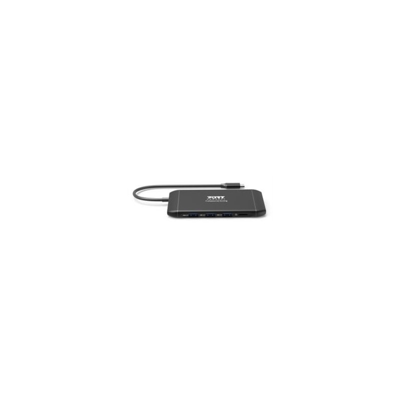 Station d'accueil de voyage universelle type C 1 écran vidéo HDMI ou VGA – Jusqu'à 4 K Fournit une distribution d'énergi