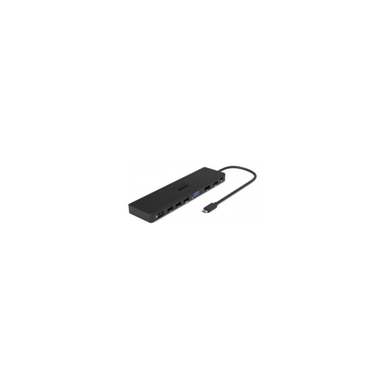Station d’accueil de voyage USB Type C 1 x 4K Charge les ordinateurs portables (jusqu’à 60 W) et offre une vidéo, Ethern