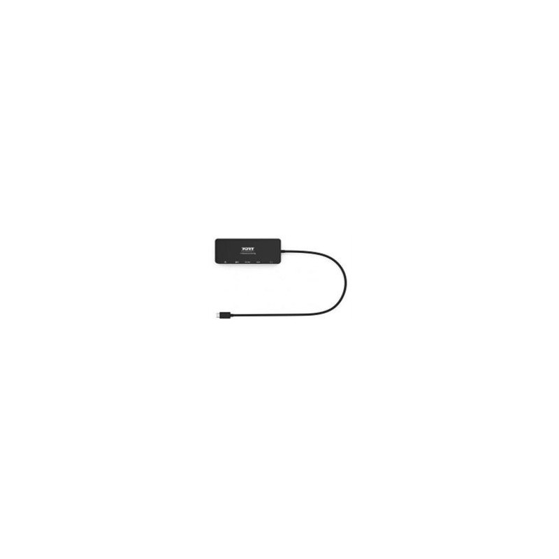 Station d'accueil de voyage universelle type C 1 écran vidéo HDMI ou VGA – Jusqu'à 4 K Fournit une distribution d'énergi
