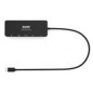 Station d'accueil de voyage universelle type C 1 écran vidéo HDMI ou VGA – Jusqu'à 4 K Fournit une distribution d'énergi