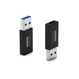 Convertisseur USB-A vers USB-C - Pack double Convertit un port USB-A en port USB-C Pack double : 2 convertisseurs inclus