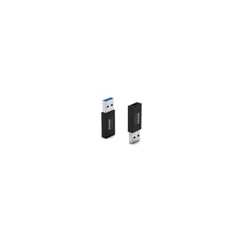 Convertisseur USB-A vers USB-C - Pack double Convertit un port USB-A en port USB-C Pack double : 2 convertisseurs inclus
