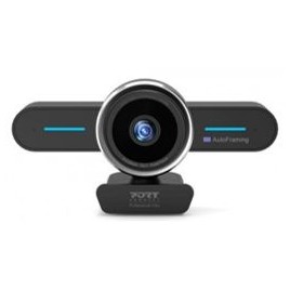 Mini caméra de conférence 4K avec cadrage automatique Webcam professionnelle avec microphone intégré Caméra ultra haute