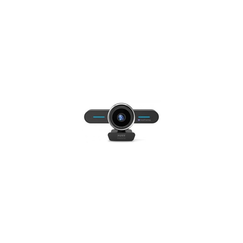Mini caméra de conférence 4K avec cadrage automatique Webcam professionnelle avec microphone intégré Caméra ultra haute
