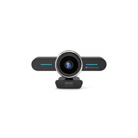 Mini caméra de conférence 4K avec cadrage automatique Webcam professionnelle avec microphone intégré Caméra ultra haute
