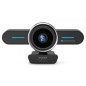 Mini caméra de conférence 4K avec cadrage automatique Webcam professionnelle avec microphone intégré Caméra ultra haute