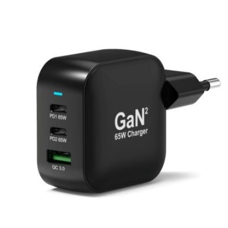 Technologie GaN : plus efficace, plus petit et moins consommateur d’énergie que les chargeurs standard 65W puissance tot